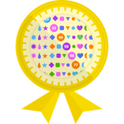 Badge illustration Counting patterns within 1000