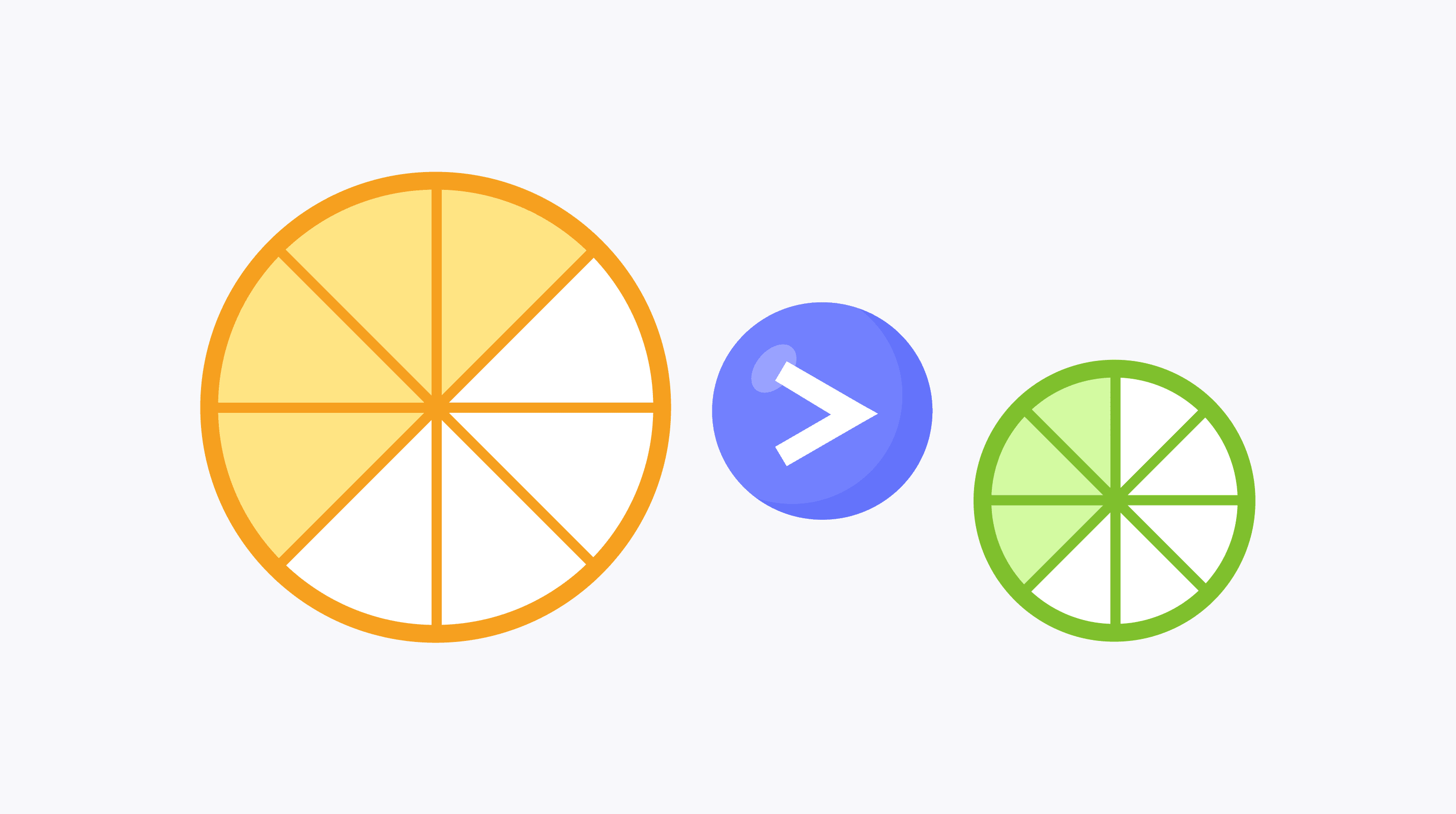 Comparing fractions of different wholes