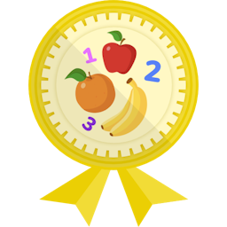 Badge illustration Counting objects