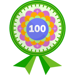 Badge illustration Addition within 100