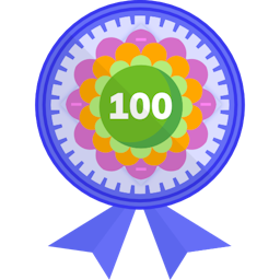 Badge illustration Subtraction within 100