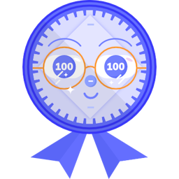 Badge illustration Visually subtract within 100