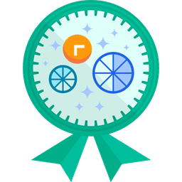 Badge illustration Comparing fractions of different wholes